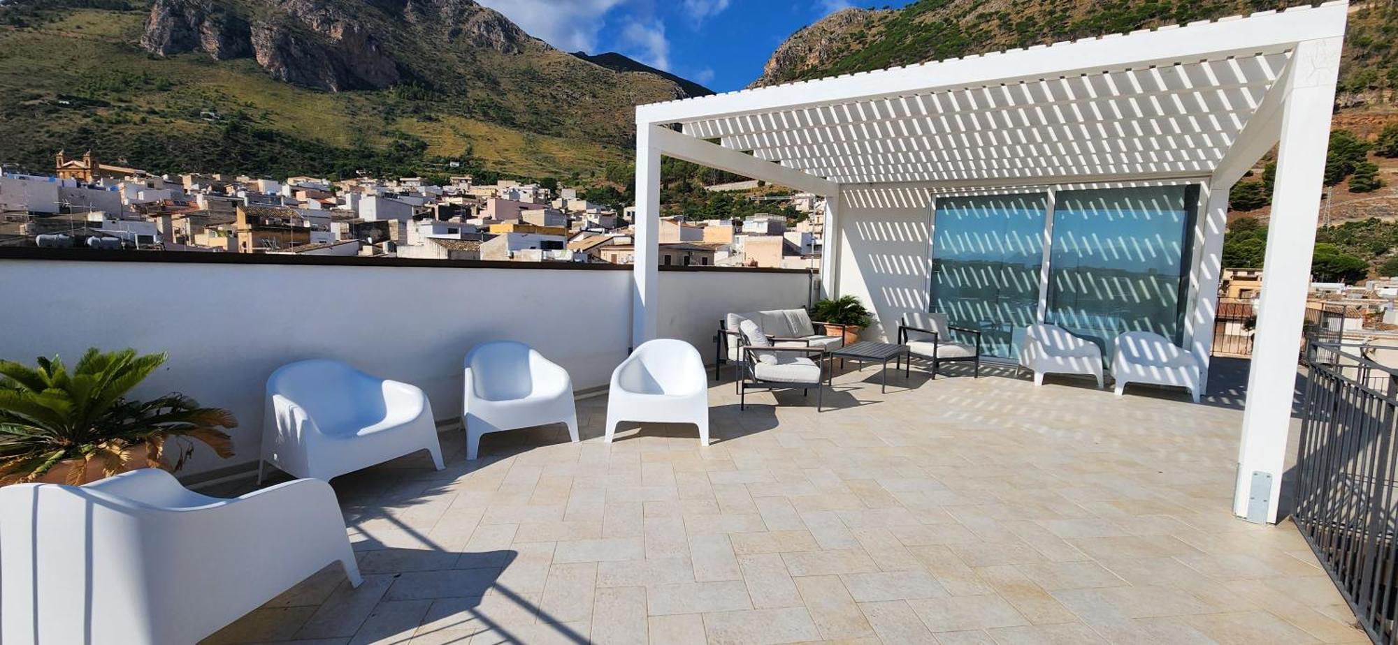 Palazzo Del Golfo Penthouse Daire Castellammare del Golfo Dış mekan fotoğraf