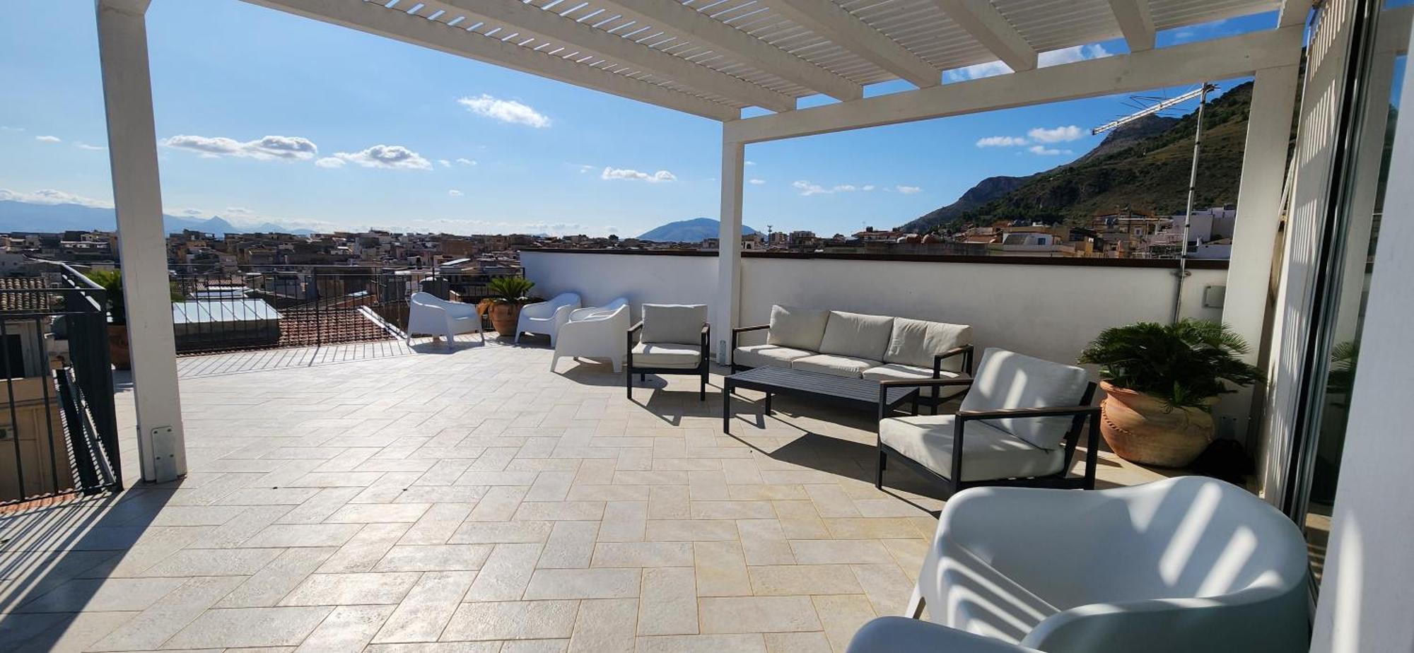 Palazzo Del Golfo Penthouse Daire Castellammare del Golfo Dış mekan fotoğraf